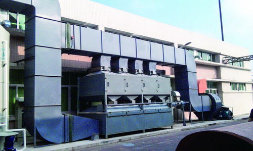 廣東清遠環保設備催化燃燒裝置 高效解決VOCs皮革廢氣除臭難題